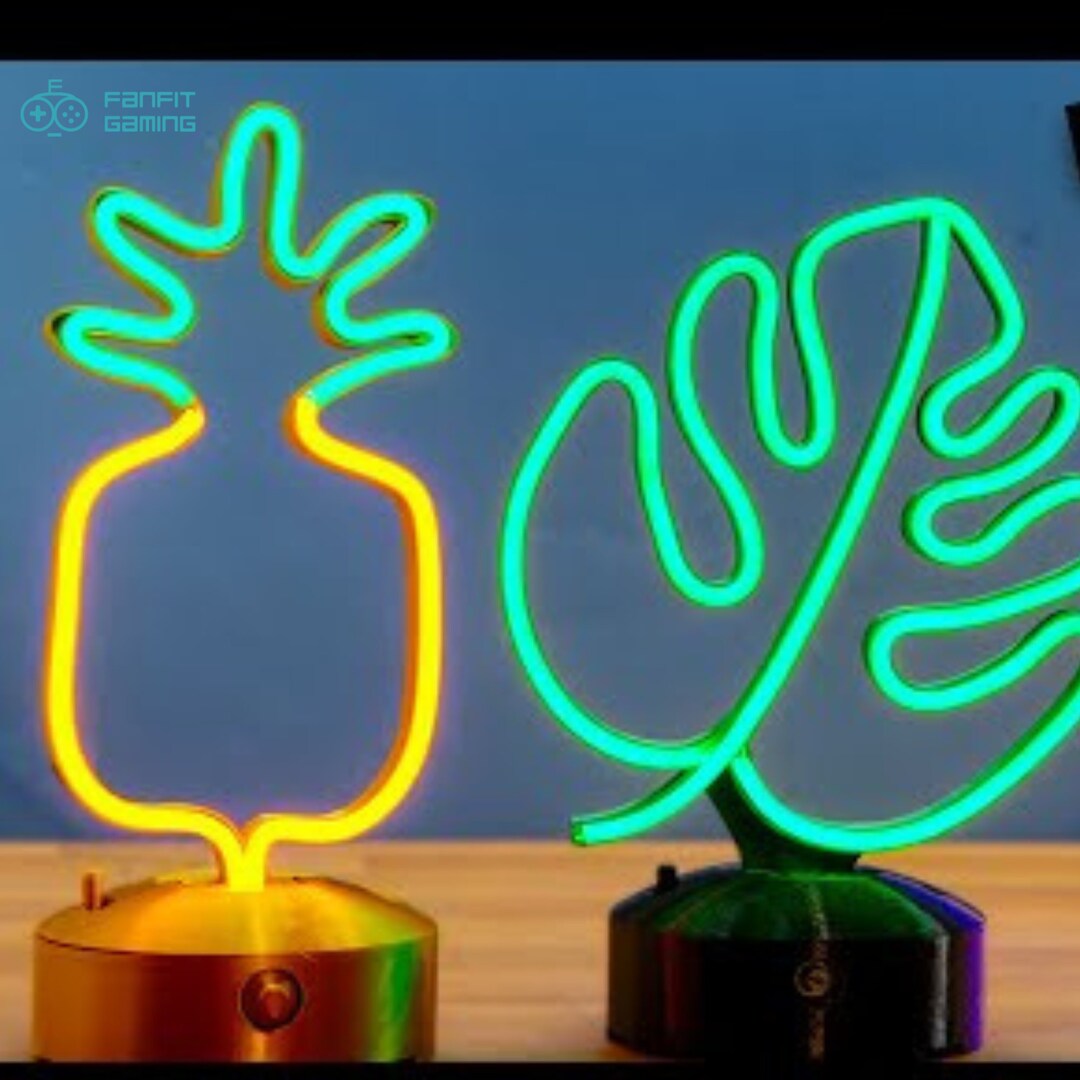 Personalized Neon Desk Lamp Great Decor for Office Custom Gaming Neon