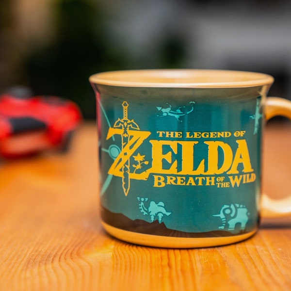 Zelda Coffee Mug- 16oz Ceramic Mug - Microwave and Dishwasher Safe Mug for Gamers -Zelda Coffee Mug