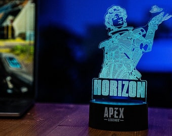 Apex Legends Horizon LED Desk Lamp – Gamer Gift, USB Powered