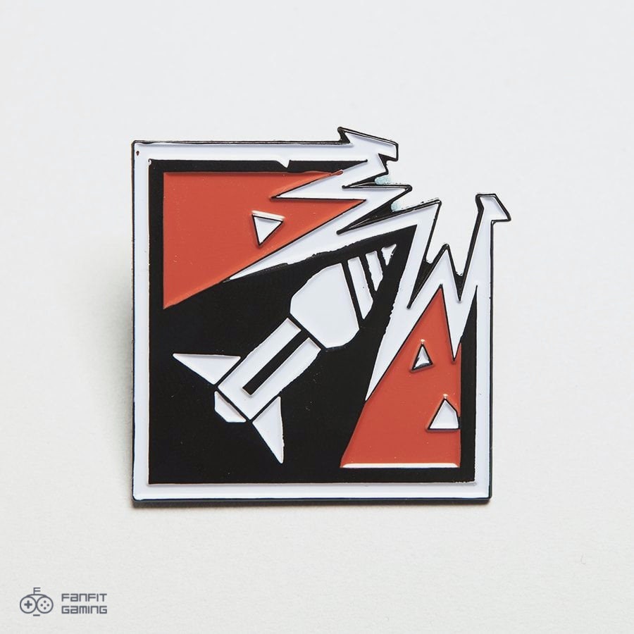 Ash Six Siege Enamel Pin – Officially Licensed Rainbow Six Collectible ...