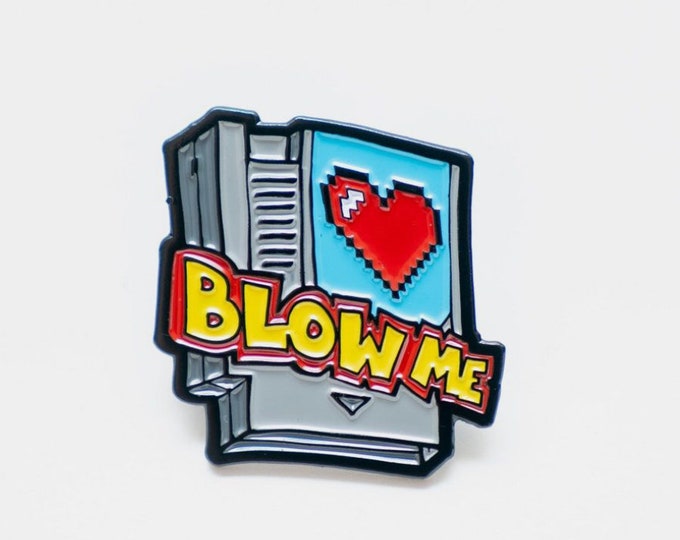 Blow Me Enamel Pin - Enamel Pin - Gamers Gifts - Amazing Gift for Gamers and Streamers