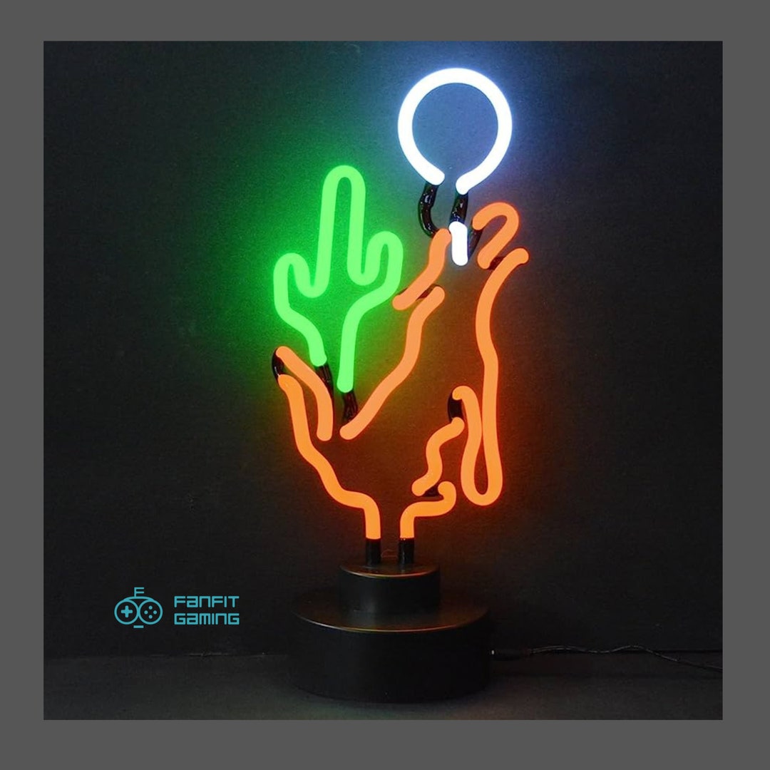 Custom Gaming Neon Light Great Office Decor Personalized Neon Desk Lamp