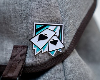 Ace Six Siege Enamel Pin – Rainbow Six Collectible