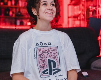 Cherry Blossom PS Shirt – Unisex Gamer Graphic Tee