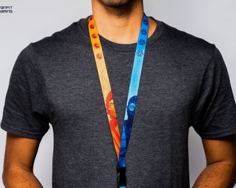 MK Lanyard - Gaming Abzeichen Halter, Geschenk für Gamer