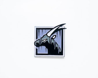 Oryx Six Siege Enamel Pin: Rainbow Six Operator, Officially Licensed
