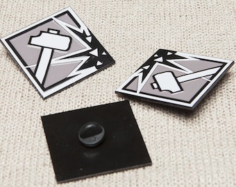 Sledge Six Siege Enamel Pin – Officially Licensed Operator Pin