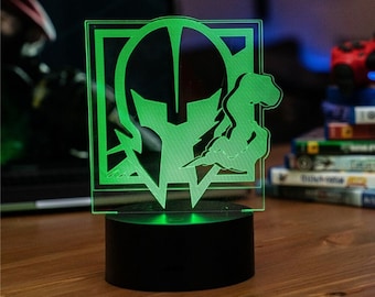 Lámpara de escritorio para juegos Six Siege Maestro LED Light – Alimentación USB