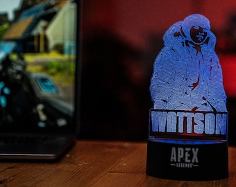 Apex Legends Wattson LED Light - USB Powered Gaming Desk Lamp