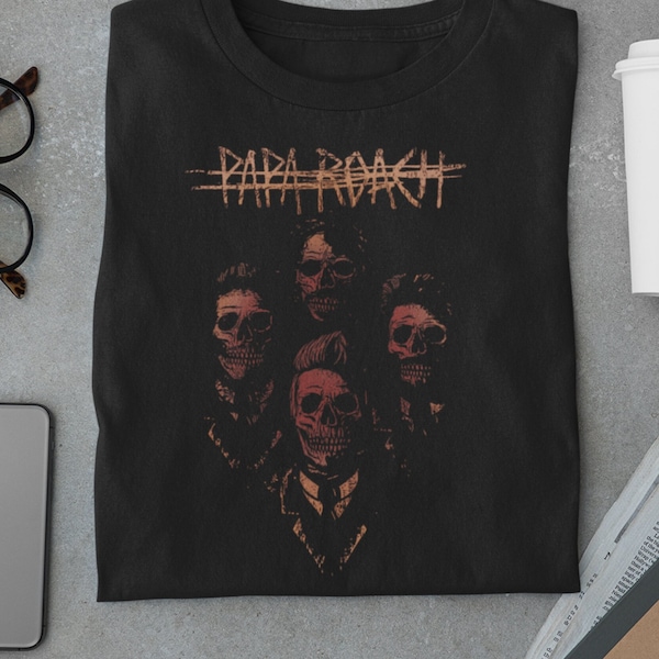 Papa Roach Band Shirt| Papa Roach Tour 2023 Outfit Merch Falling in Reverse Limp Bizkit Shinedown Tour Unisex Jersey Short Sleeve Tee