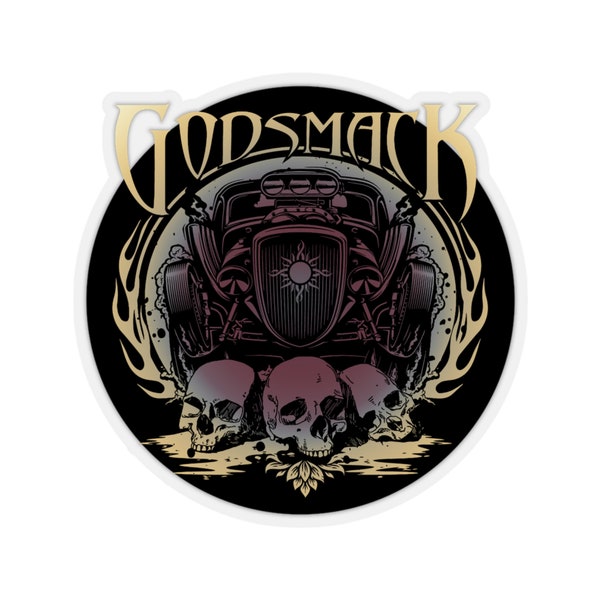 Godsmack Sticker| Godsmack Tour Staind Tour 2023 Limited Edition Nickelback Kiss-Cut Stickers