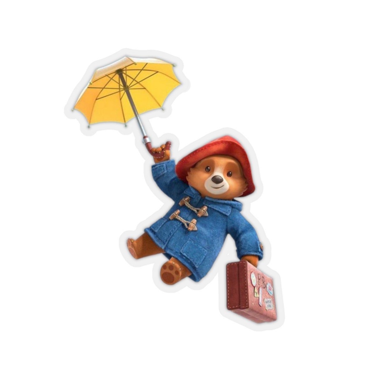 Paddington Bear Paddington Sticker Banksy Sticker Cartoon - Etsy