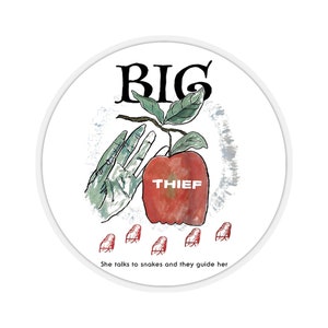 Big Thief Band Sticker| Big Thief Band Shirt Sticker Tour 2023 Merch Outfit Vampire Empire Setlist Lyrics Kiss-Cut Stickers