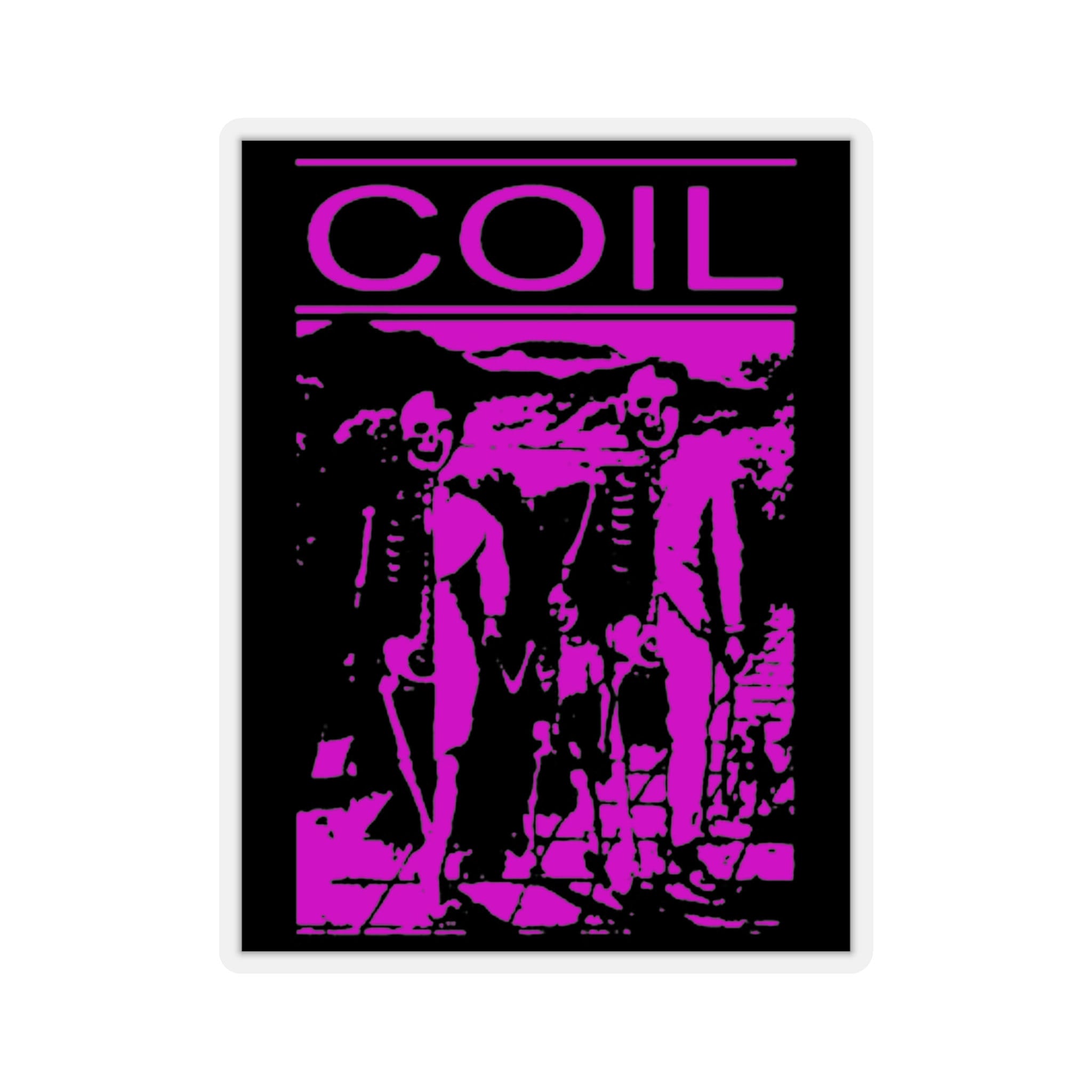Coil Band Sticker Coil Shirt Coil Merch Industrial Music Gothic T Shirt Chill or Be Chilled
