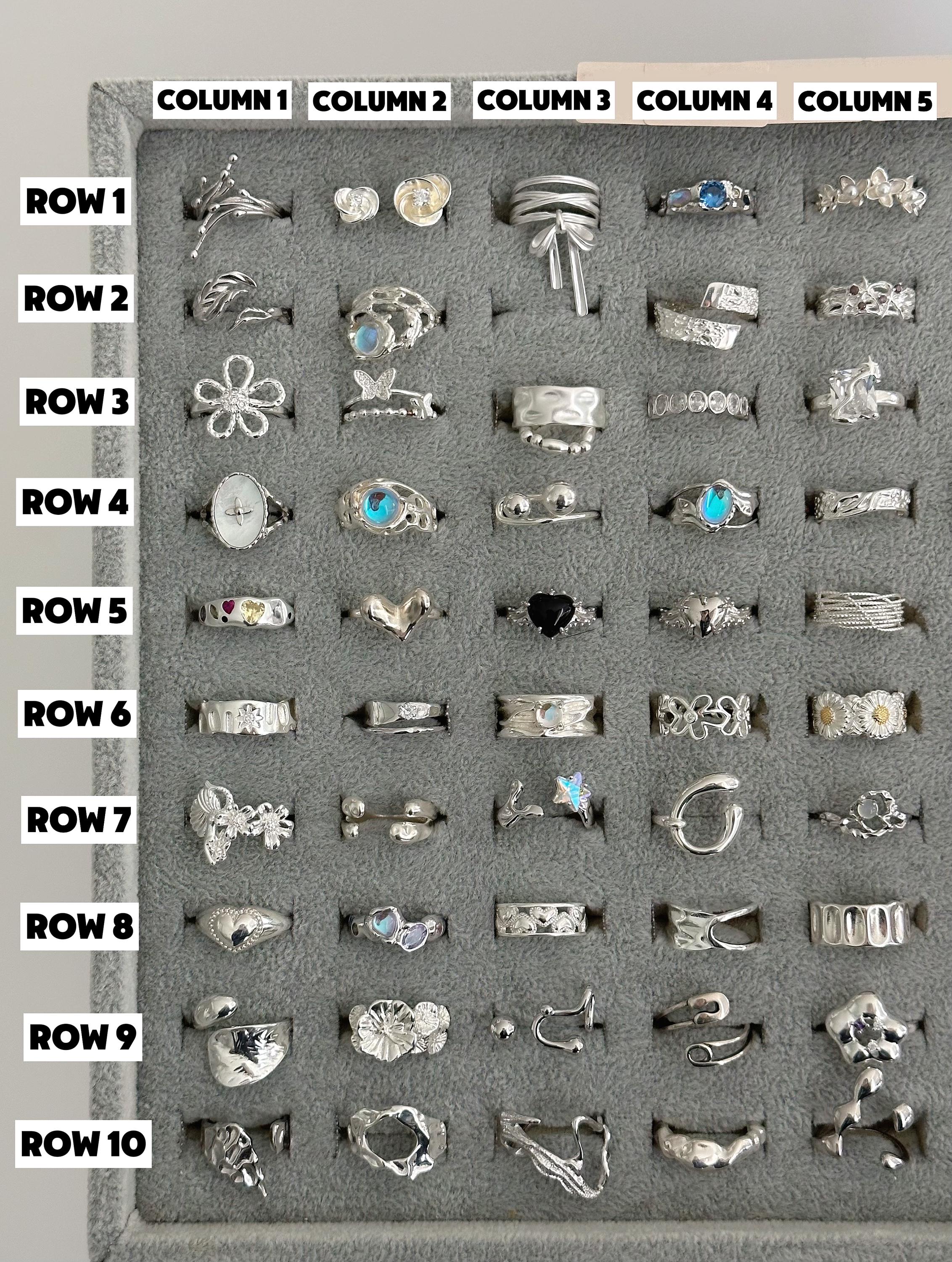 Chunky Rings Collection - 925 Sterling Silver Chunky Rings