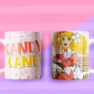 Candy - Candy 5 JPG templates collection to sublimate 11 oz mugs