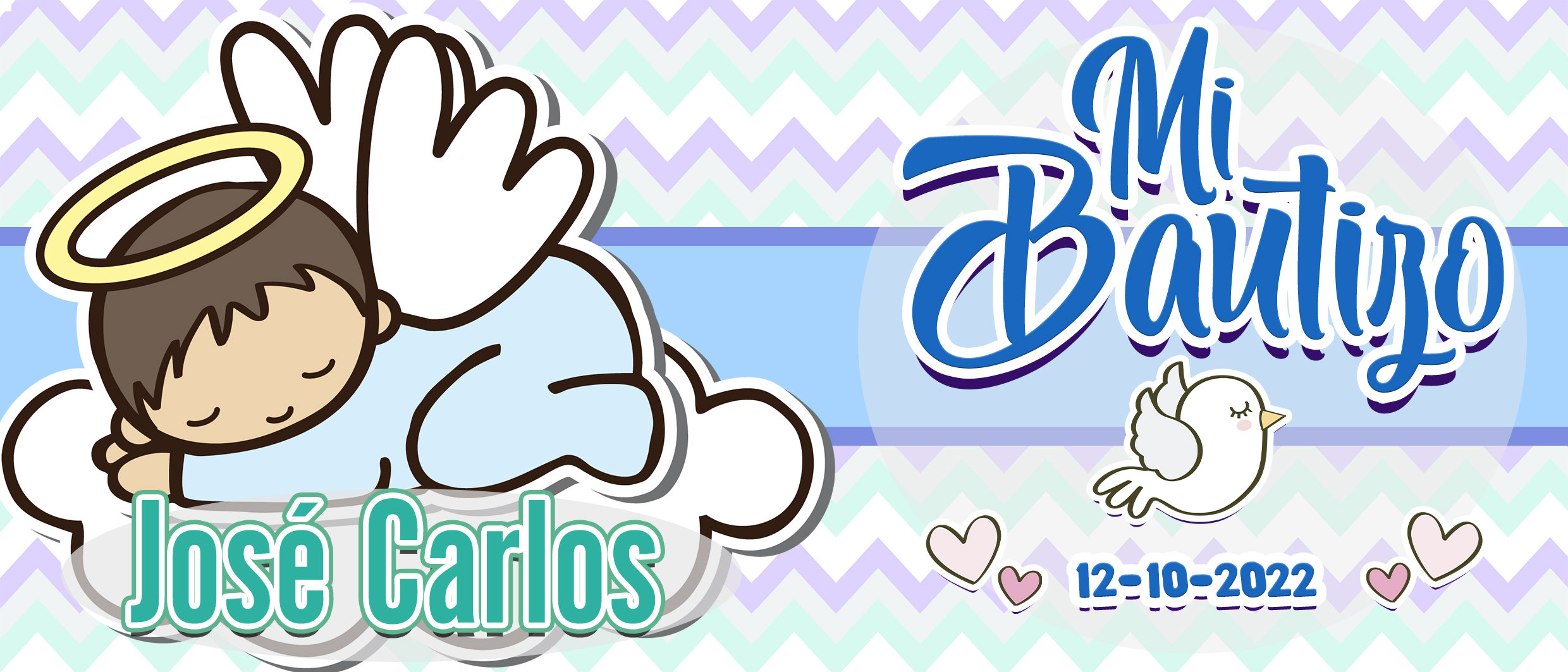 PNG Plantilla Editable de Bautizo Niño para tazas 11 onz - Etsy México