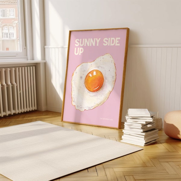 Sunny Side Up Poster/ Wandbild/ Küchenposter