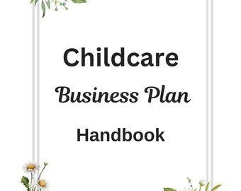 Childcare Business Plan (Editable)