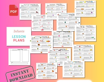 12 themed infants lesson plans
