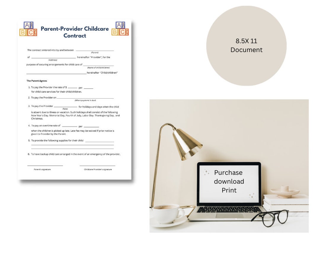 Daycare Contract Daycare Contract Template Blank Childcare Contract Daycare Contract Daycare Contract Template Blank Childcare Contract