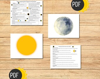 Solar Eclipse lesson plan for ages 2-4
