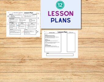 complete 12 lesson plan for ages 2-5