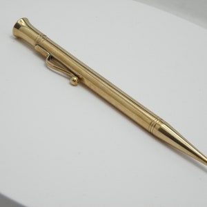 Vintage 9ct Gold Propelling Lead Pencil Heavy c1950 Golf Leicester c1950 28g
