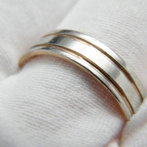 Vintage 950 Palladium Heavy Wedding Band Ring 7g 6mm Size W (US Size 11.25)