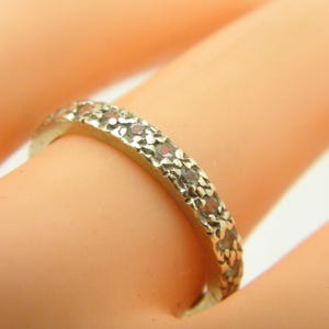 Antique 12ct Gold Spinel Full Eternity Ring Band Size M (US Size 6.25) c1920