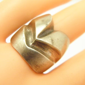 Antique Britannia Silver Knights Templar Signet Ring Size N (US Size 6.75) c1880 Museum