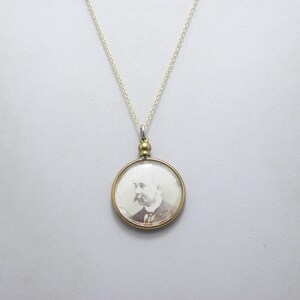 Antique 9ct Gold Open Locket Pendant Necklace 21 Inch Belcher Chain c1880