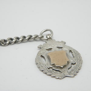 Antique 9ct Rose Gold Silver Huge Watch Fob Medal c1890 Pendant