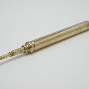 Antique 9ct Gold Propelling Lead Pencil Heavy c1880 Golf 14g