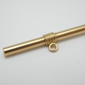 Antique 15ct Heavy Gold Albert T Bar Watch Key c1880 Very Rare Pocketwatch