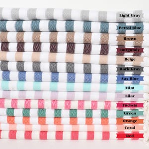 36&quot;x71&quot; Cotton Towel, Striped Towel, Gifts For Him, Bachelorette Party Decorations, Personalized Wedding Gift, Bridesmaid Favors,
