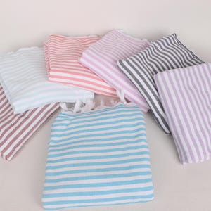 Best Friend Gift, Turkish Beach Towel, Personalized Wedding Gift, Terry Striped Towel, 36&quot;x71&quot; Cotton Towel, Home Decor Towel,