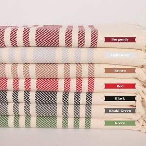 Bridal Gifts, Small Bath Towels, Turkish Hand Towel, Herringbone Tea Towel, Personalized Gift, 20&quot;x36&quot; Cotton Hand Towel, Gift For Mom,