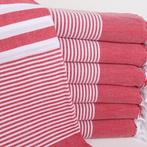 Best Friend Gift, Personalized Bridesmaid Gift, 40x71 Inches Red Cotton Towel, Gift For Coworker, Bridesmaid Gifts, Monogram Hand Towel,