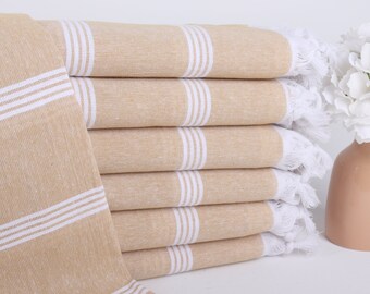 30x73 Inches Mustard Cotton Towel, Custom Beach Towel, Personalized Gifts, Personalized Gift, Bachelor Gifts, Bridemaids Beach Towel,