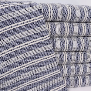 Kitchen Towel, 18x32 Inches Navy Cotton Tea Towel, Personalized Gift, Wedding Favors, Flat Hand Towel, Mother Of The Groom Gift,