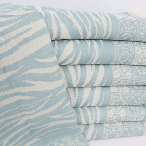 20x28 Inches Mint Cotton Tea Towel, Personalized Hand Towel, Monogram Hand Towel, Striped Tea Towel, Personalized Dish Towel,