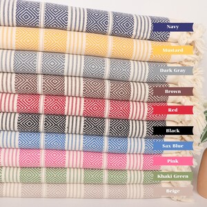 Diamond Towel, Bachelorette Party Gifts Bridesmaids, Personalized Wedding Gift, Bridal Shower Favors, 38&quot;x69&quot; Cotton Towel,