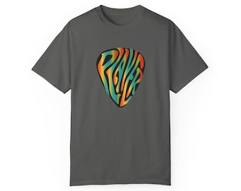 Camiseta Guitar Player – Camiseta com estampa Comfort Colors