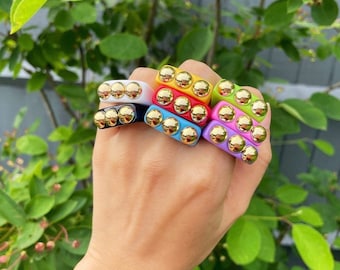 Resin outlet rings etsy