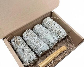 Organic White Sage & Palo Santo Smudge Sticks