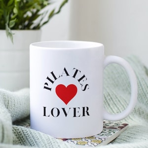 Pilates Lover Mug, pilates instructor gift, gift for her, pilates accessories