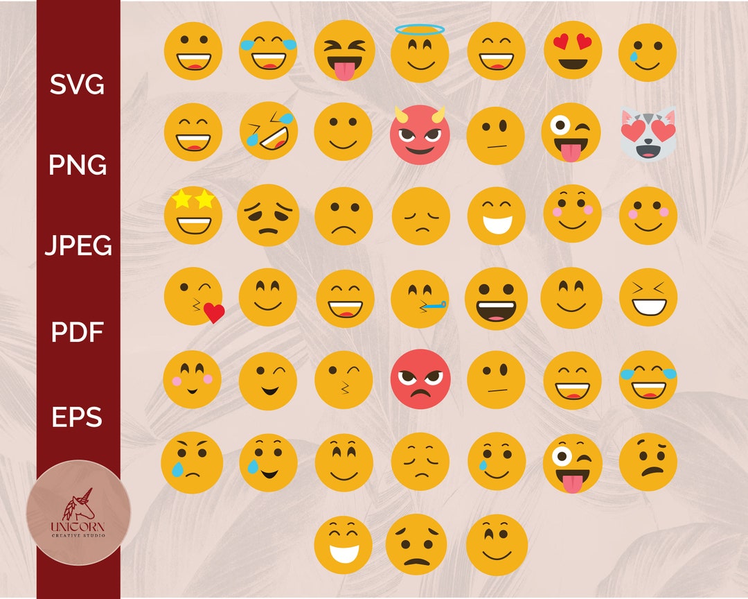 Smiley Face Svg Emoji Svg Happy Face Svg Smiley Face - Etsy Australia