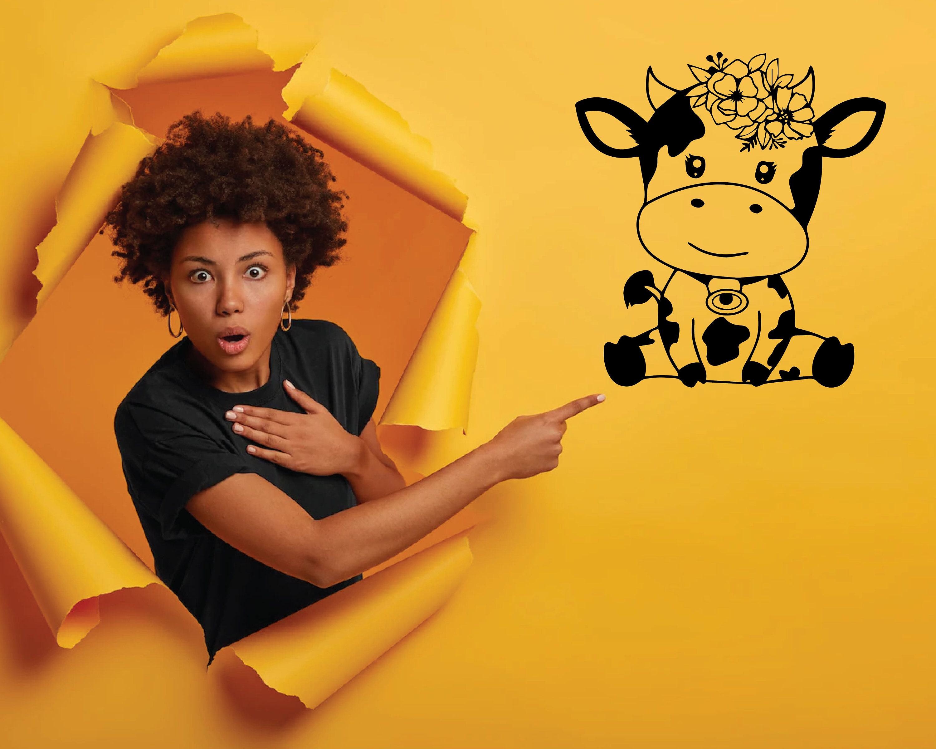 Cow Head Svg Baby Cow Svg Cute Cow Svg Cow Skull Svg Dairy Cow Svg Calf