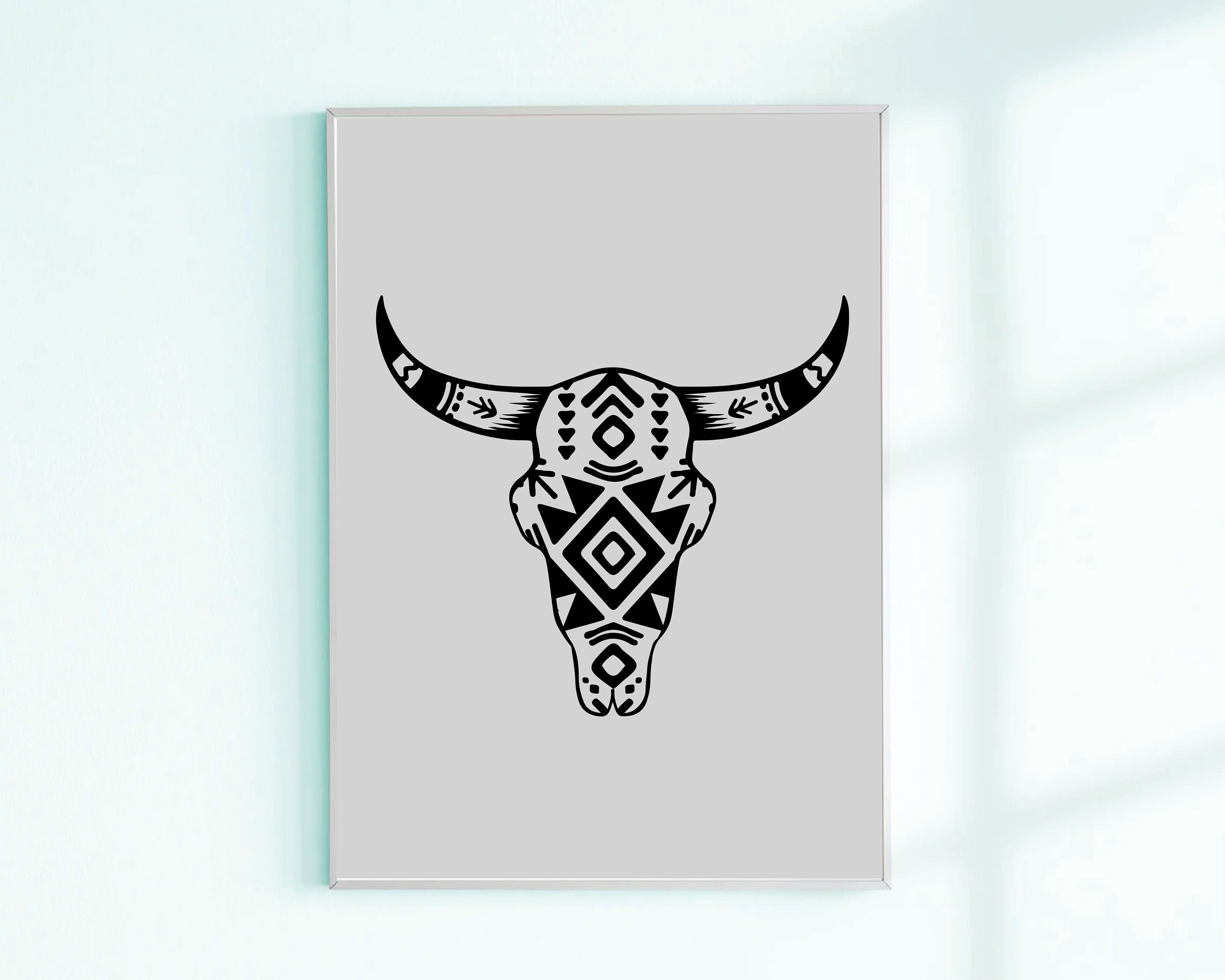 Cow Skull Svg Long Horn Svg Long Horn Skull Svg Bull Skull Png Texas
